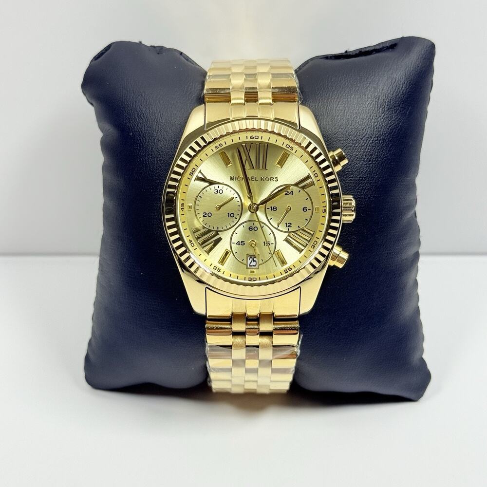 Michael Kors Lexington MK5556 Chronograph Yellow Dial Women’s Watch